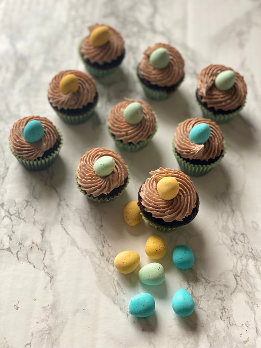 Mini Egg Mini Cupcakes